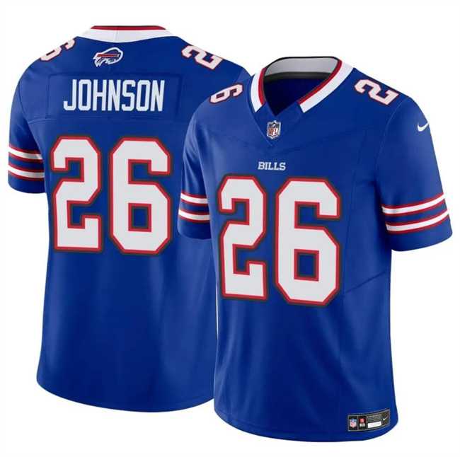 Men & Women & Youth Buffalo Bills #26 Ty Johnson Royal 2024 F.U.S.E. Vapor Untouchable Limited Stitched Jersey Dzhi->cincinnati bengals->NFL Jersey